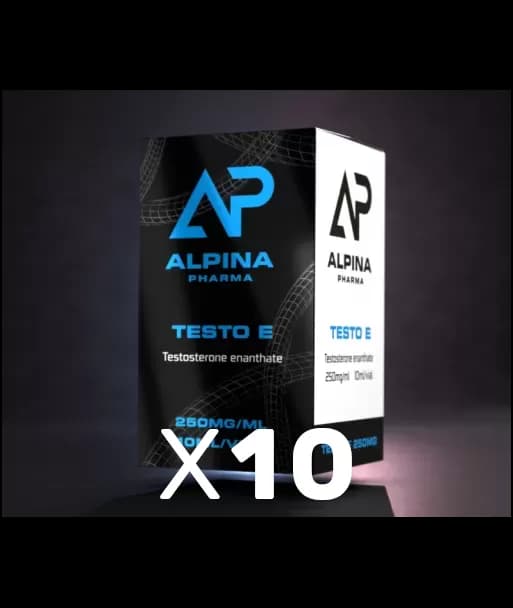 10 x Alpina Testosterone E 250Mg 10Ml