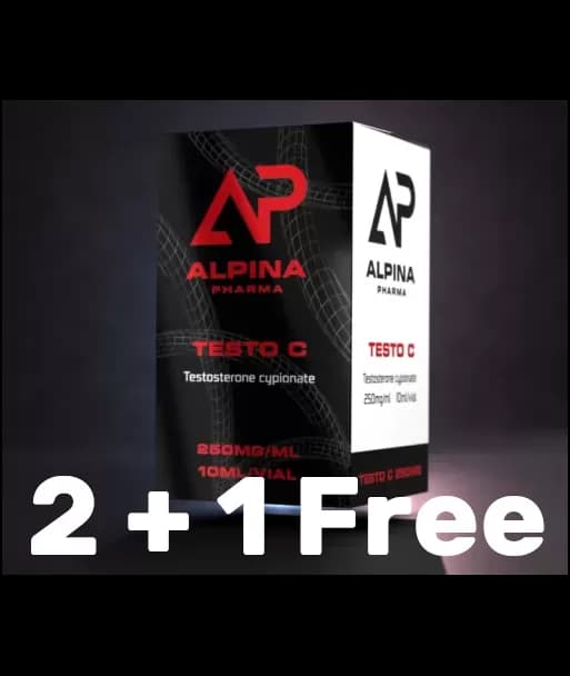 2 x Alpina Testo C 250mg 10ml + 1 FREE